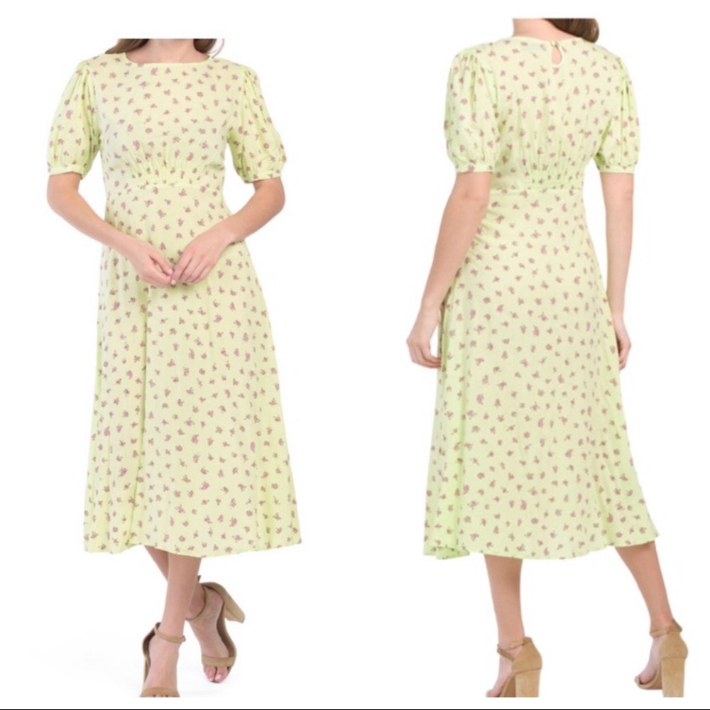 FAITHFULL THE BRAND‎ Beline Luda Floral Print Dress